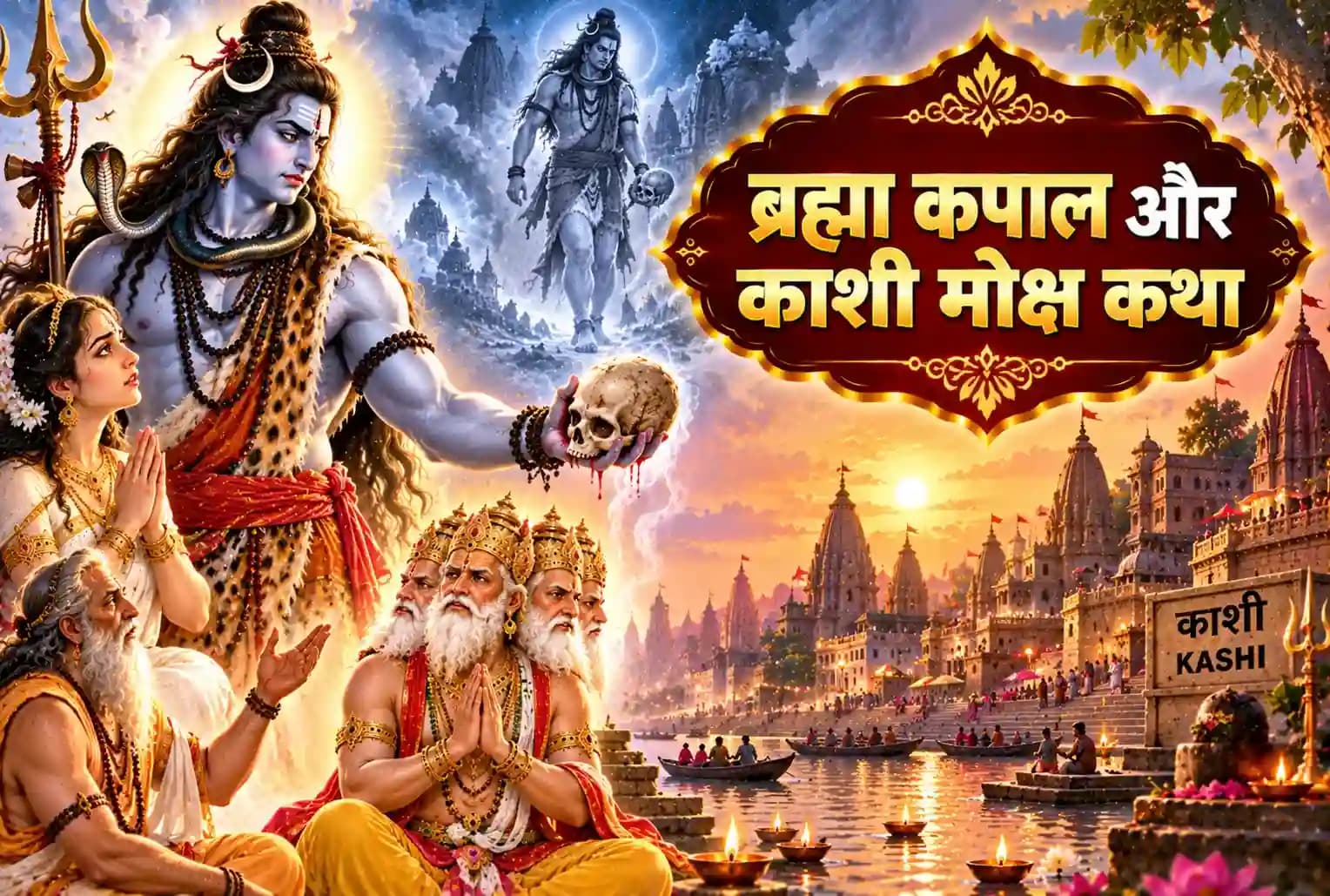 भगवान् शिव किसका कपाल हाथ में लिए घूमते रहे? वह कपाल कहां गिरा ? रहस्य जानकार उड़ जाएंगे होश