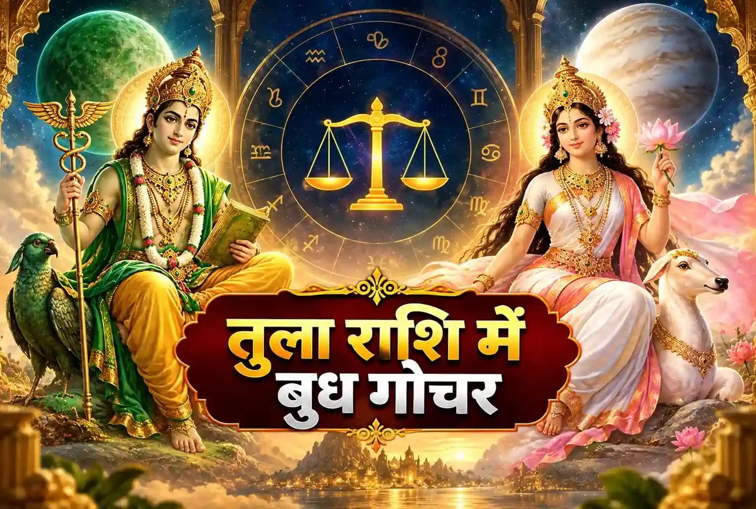 तुला राशि में बुध गोचर : इन 4 राशियों को नौकरी और व्यापार में मिल सकते हैं नए अवसर